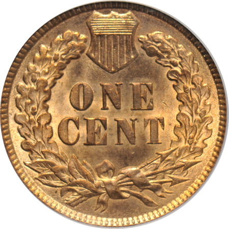 1865 NGC, 1889 PCGS, and 1895 PCGS, all MS-64 RD