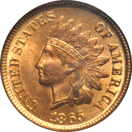 1865 NGC, 1889 PCGS, and 1895 PCGS, all MS-64 RD
