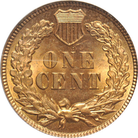 1865 NGC, 1889 PCGS, and 1895 PCGS, all MS-64 RD