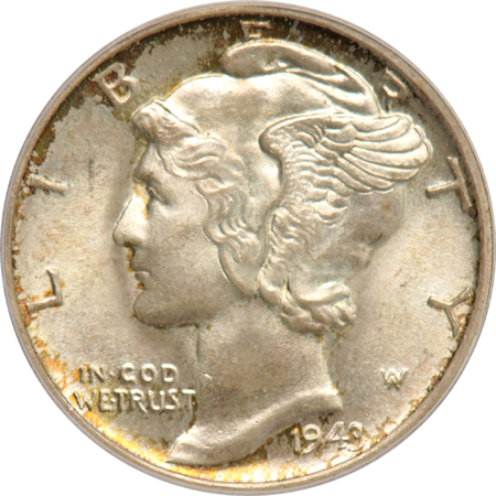 Four United States type coins