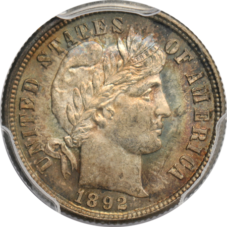 Four certified silver type coins