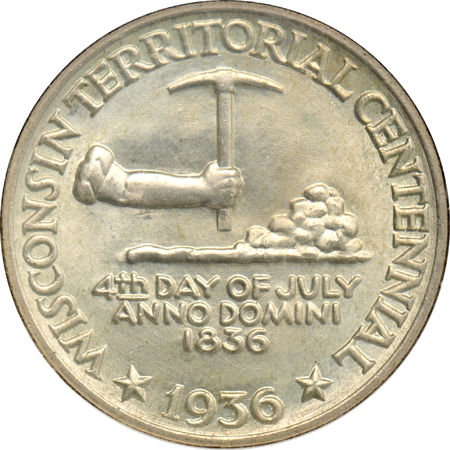 Six certified silver commemorative half-dollars