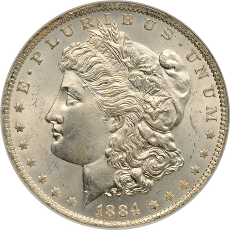 1883-CC, plus four additional dates, all NGC MS-65