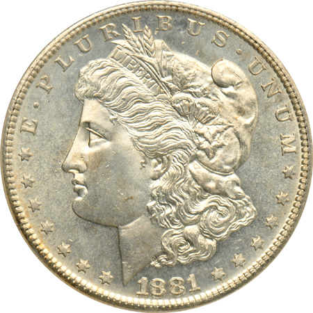 1883-CC NGC MS-65, plus four other dates, as described