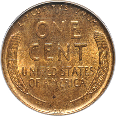 1909-S VDB Lincoln PCGS MS-64RB