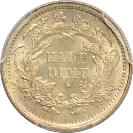 1871-S PCGS MS-66 (shield)