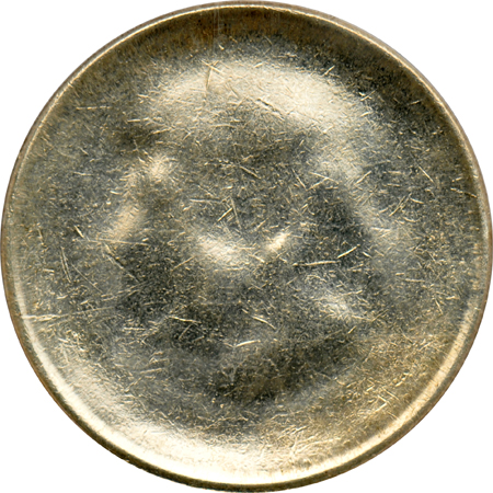 1964 Kennedy half-dollar Die Cap Set, both MS-65