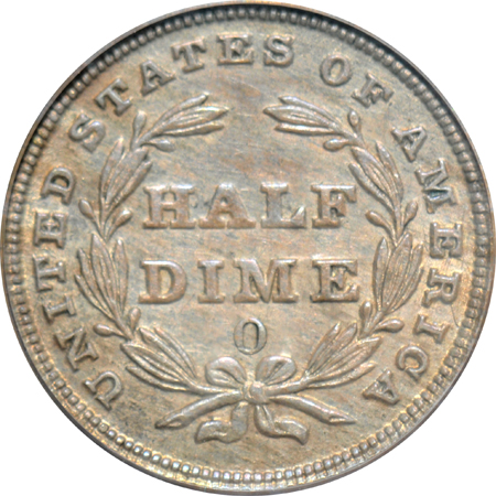 1838-O No Stars PCGS MS-61 (green label)