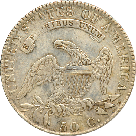 1820 Large Date, Square 2, No Knob, O-107, R.5 VF