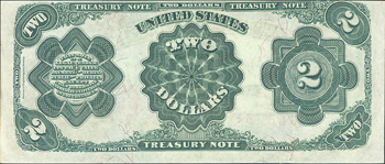 1891 $2 Fr# 357 - PMG CU-62 EPQ