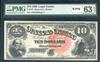 1880 $10 Fr# 107 - PMG ChCU-63 EPQ