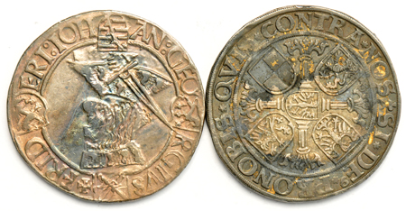 Multiple - Five Thaler issues from the 16th and 17th century