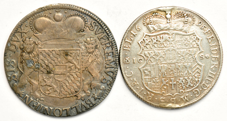 Multiple - Five Thaler issues from the 16th and 17th century
