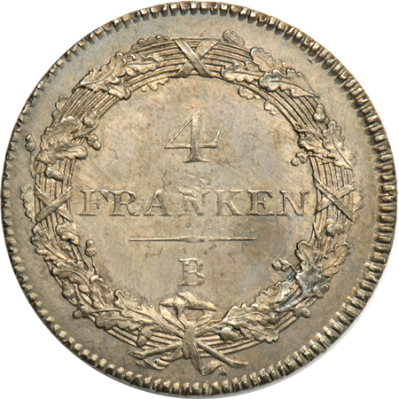 Switzerland - 1801-B 4 Franken