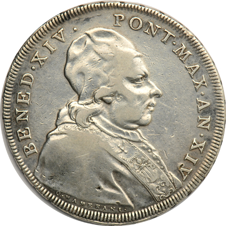 Italy - Rome - Three Crown size Papal coins