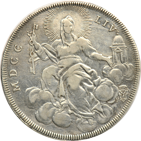 Italy - Rome - Three Crown size Papal coins