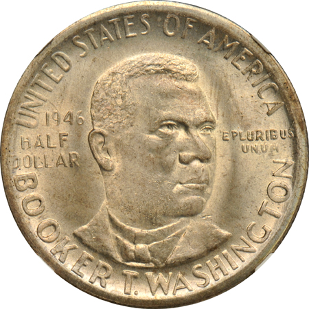 1946 Washington, Booker T. PDS set NGC MS-65