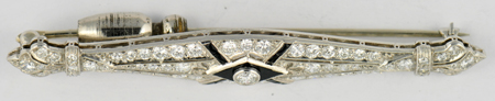 Platinum Diamond Pin
