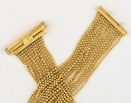 18K Yellow Gold Multi-Strand Necklace