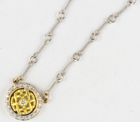 18K Two-Tone Necklace