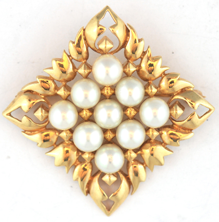Group of Pearl Pins