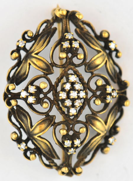 Yellow Gold Pin Collection