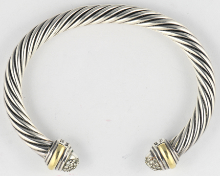 David Yurman Bracelet, Ring, Pendant and Earrings 