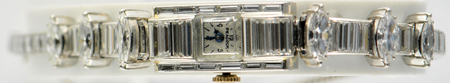 Platinum Diamond Watch
