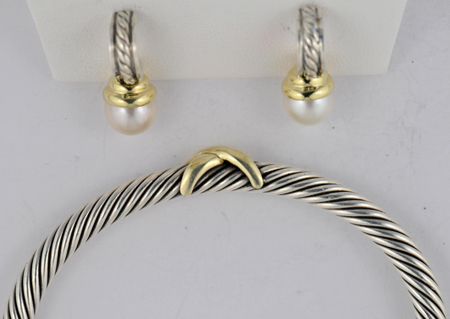 David Yurman Bracelets and Earrings