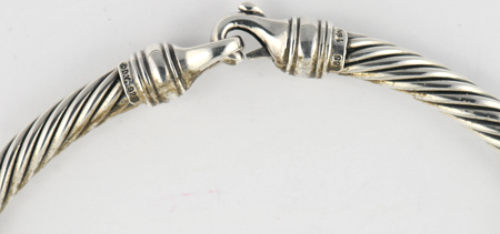 David Yurman Choker and Ring 