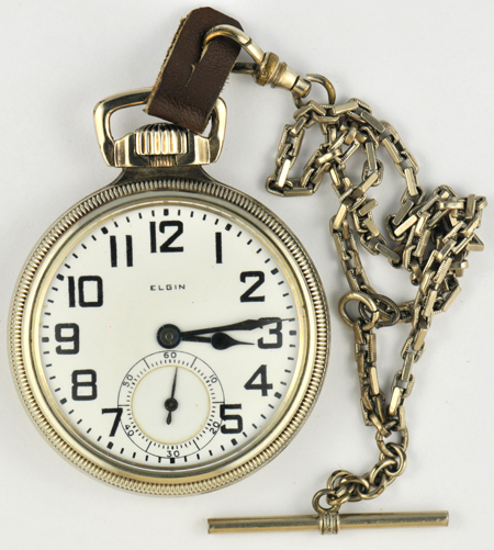 Seven 21-Jewel Men’s Pocket Watches