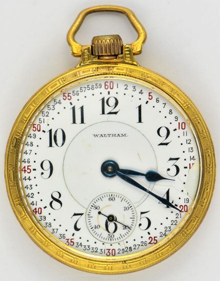 Seven 21-Jewel Men’s Pocket Watches