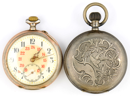Seventeen Silver Pocket Watches 