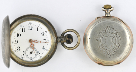Seventeen Silver Pocket Watches 