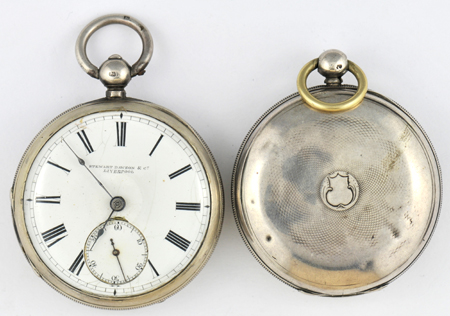 Seventeen Silver Pocket Watches 