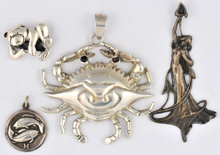 Sterling Silver Pendants 