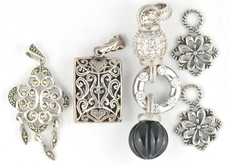 Sterling Silver Pendants 
