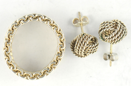 Tiffany and Co. Earrings, Rings, Bangle, and Pin 