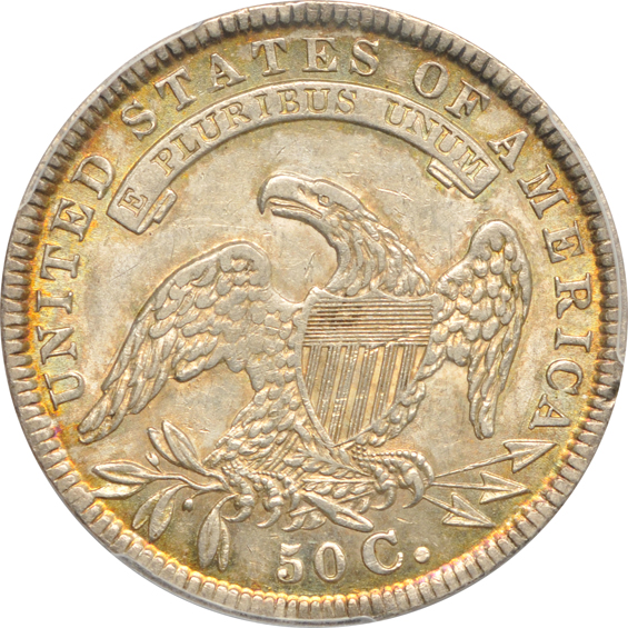 1830 Large 0 AU-53, and an 1834 Large Date, Small Letters AU-55, both PCGS