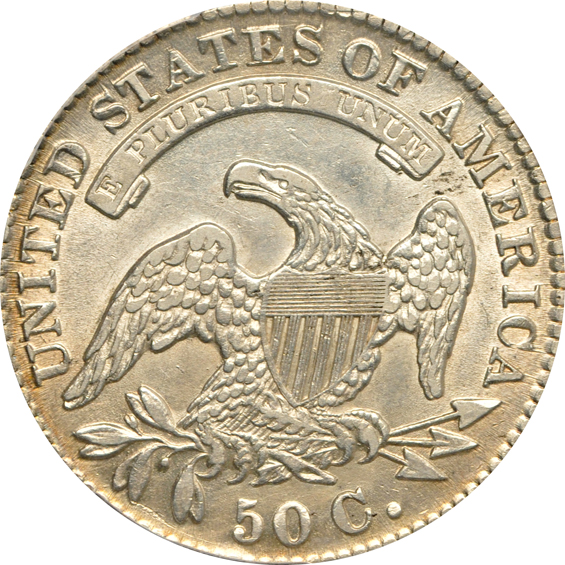 1830 Large 0 AU-53, and an 1834 Large Date, Small Letters AU-55, both PCGS