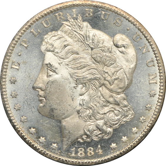 1883-CC GSA, and 1884-CC GSA, both NGC MS-64 PL