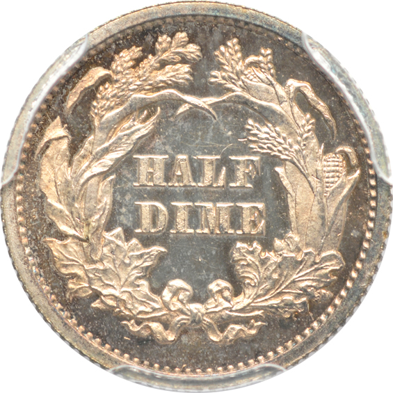 1865 PCGS PR-66+CAM CAC