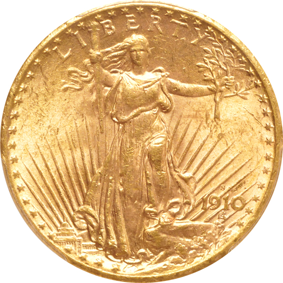 Three 1910-S, all PCGS MS-63