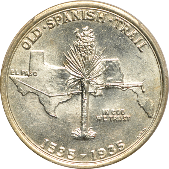 1935 Spanish Trail PCGS MS-64
