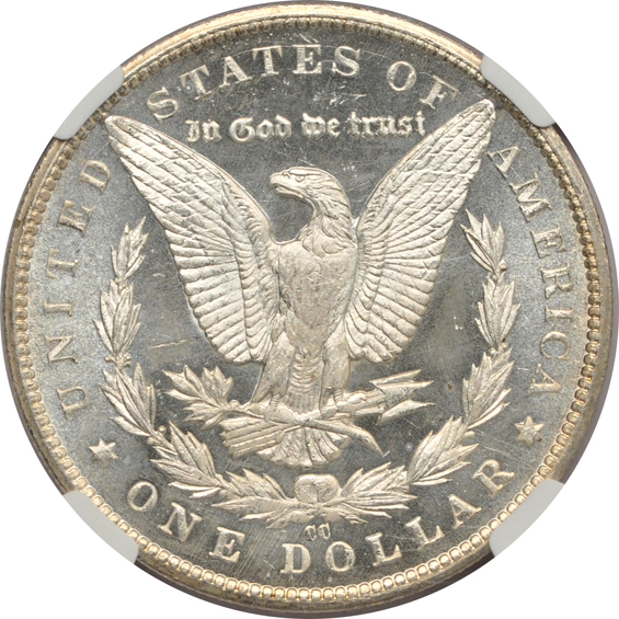 1885-CC NGC MS-63+ PL CAC