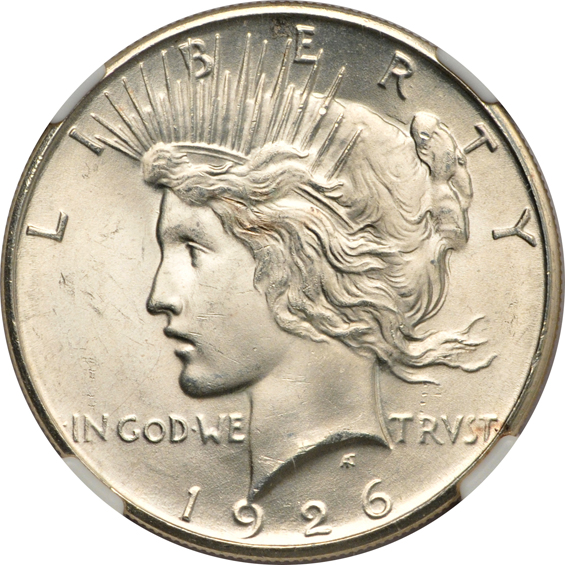 Two 1926-S, MS-64 and MS-64+, both NGC CAC