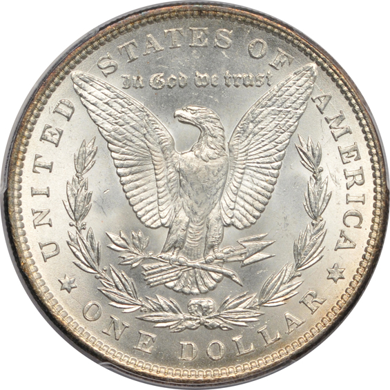 1883, plus two 1888, all three PCGS MS-65 CAC