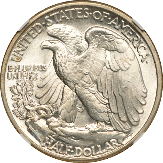 1944 MS-65, 1944-D MS-66+, and a 1946-D MS-65, all NGC CAC
