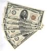 Run of Five 1934-A $5 Hawaii Fr# 2302 - XF/AU