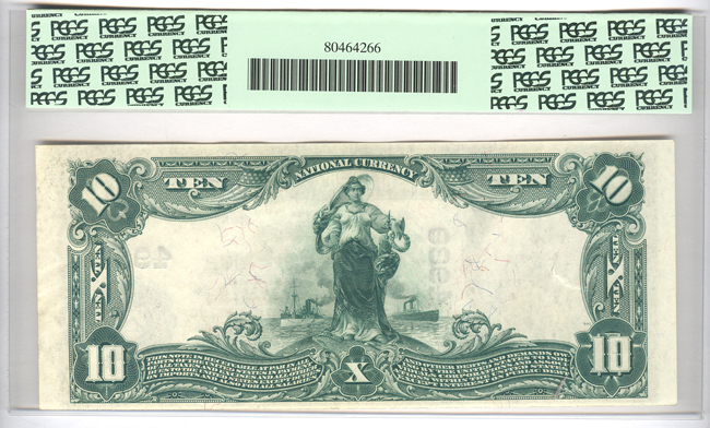 1902 $10 Blue Seal - St. Joseph, MO Charter #4939 - PCGS ChCU-64 PPQ